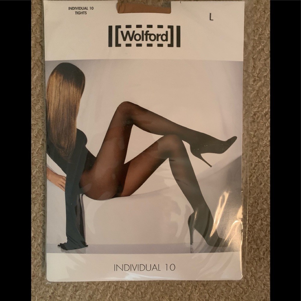 Wolford individual 10 Tights - Gobi Color